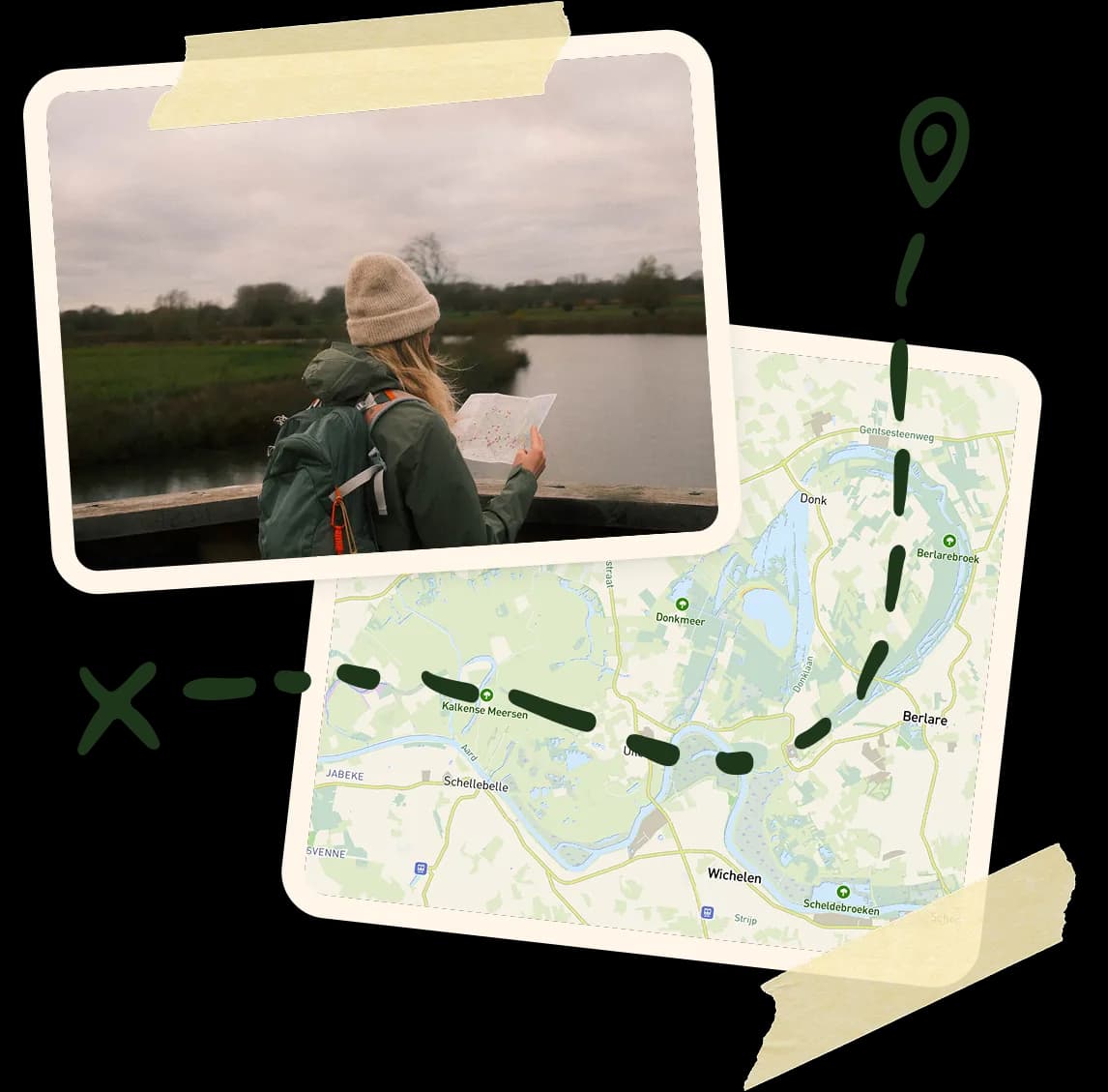 Wandelen en lokaal ontdekken in een Vlaamse regio