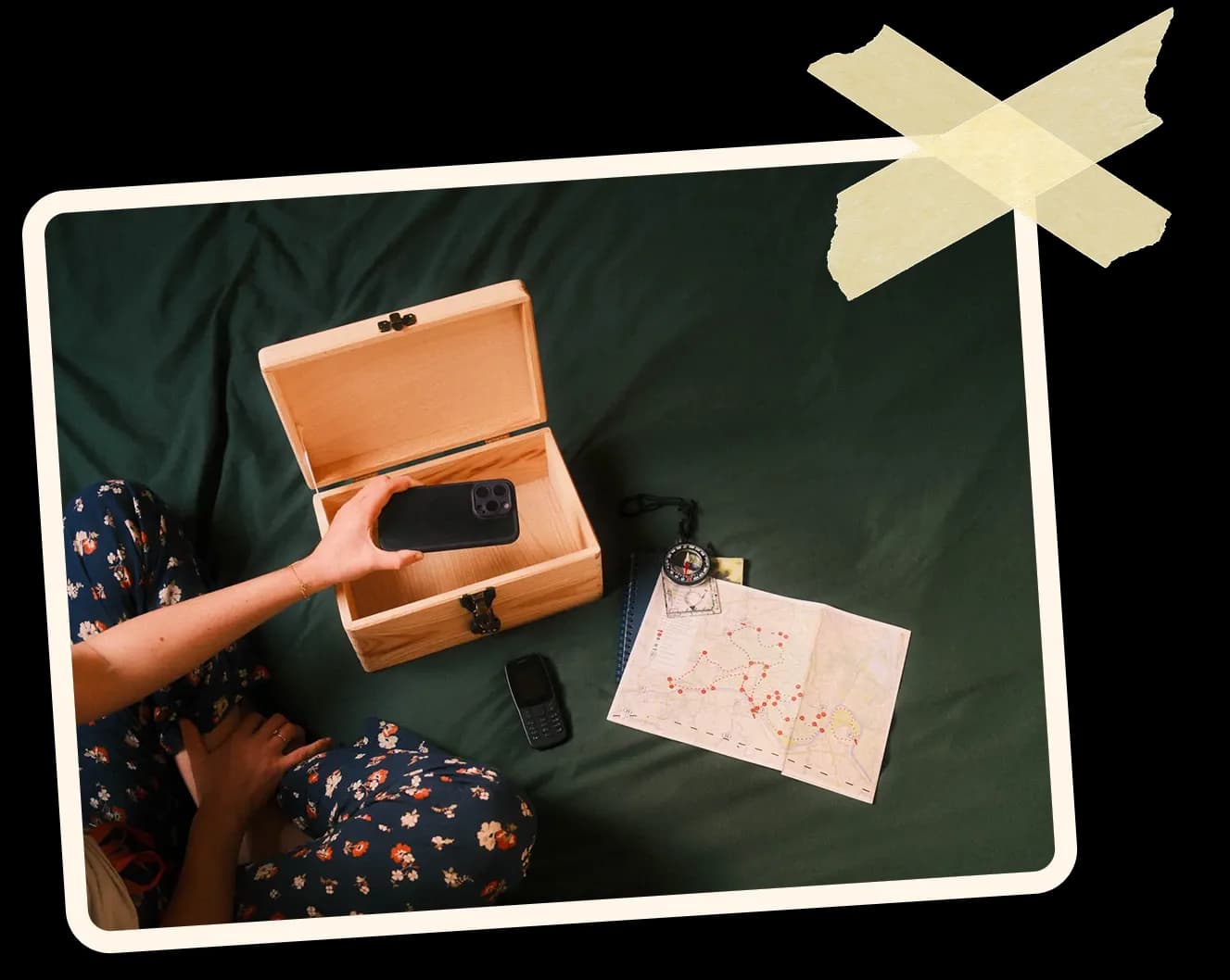 Offline gaan in de natuur